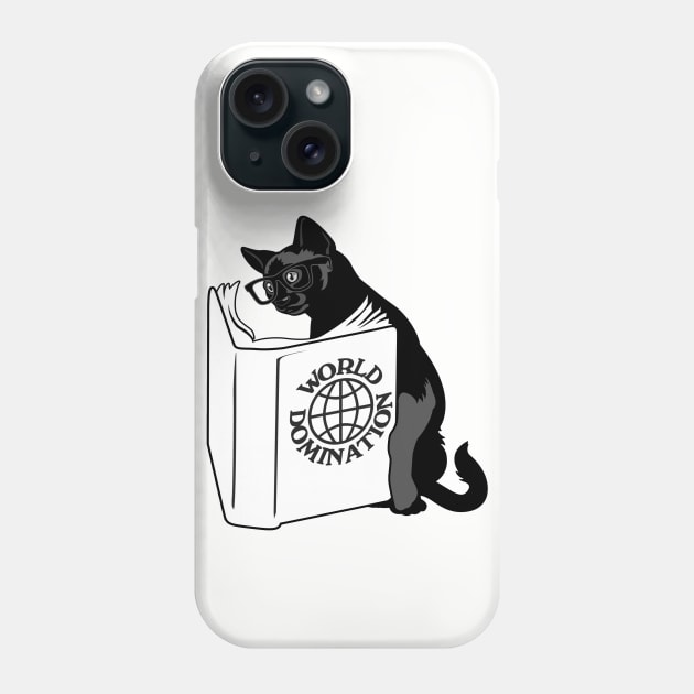 Cat World Domination Phone Case by nickbuccelli