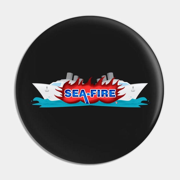 Sea- Fire 1 Pin by Joaddo