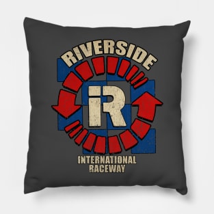 Riverside International Raceway 1957 Pillow