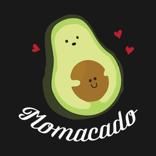 Momacado pregnant avocado funny maternity T-Shirt