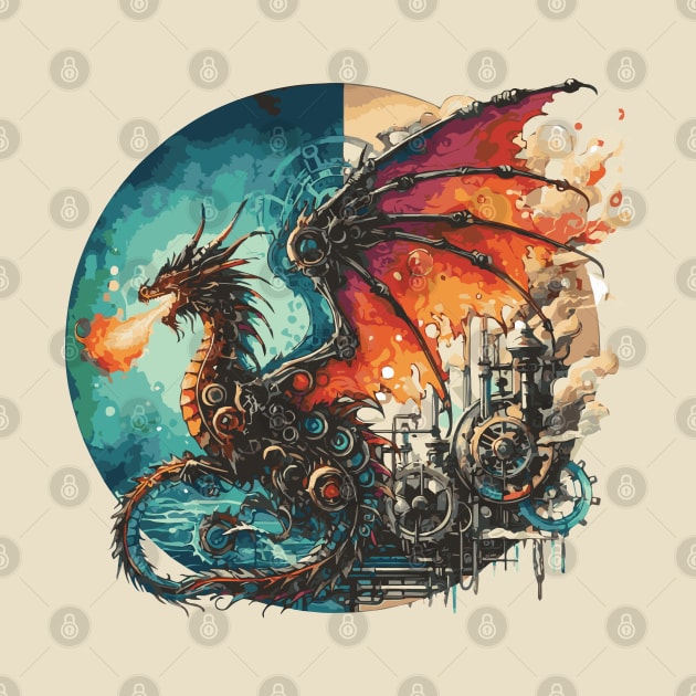 Year of the Dragon SteamPunk by Heartsake