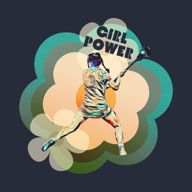 Girls Lacrosse, Girl Power LAX by ChristianFaithWear