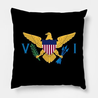Usvi Us Virgin Islands Pillow