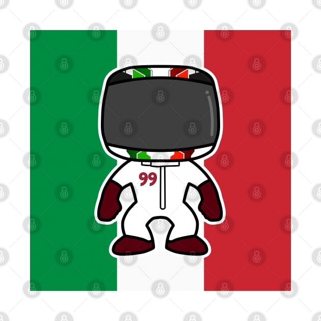 Antonio Giovinazzi Custom Bobblehead - Flag Edition 2021 Season by GreazyL