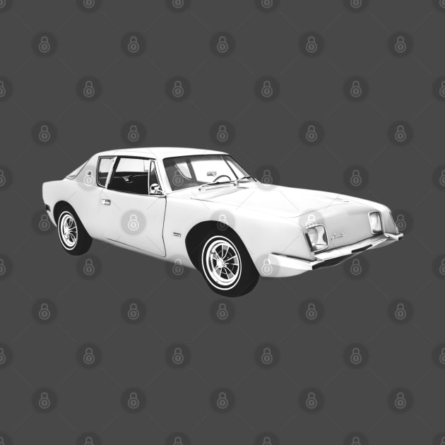 Studebaker Avanti Version 2 by CarTeeExclusives