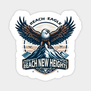 Reach New Heights Magnet