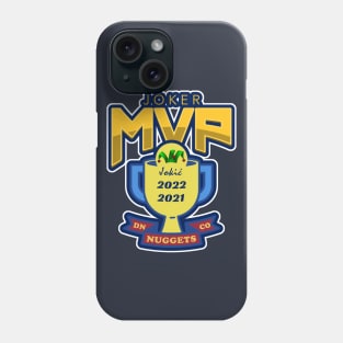 Nikola Jokic MVP Denver Nuggets 2021-2022 Phone Case