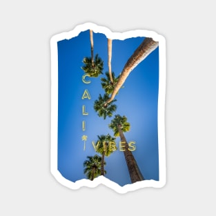 Cali Vibes - California Sky Palm Trees Magnet