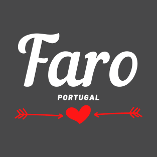 Travel to Faro City (Algarve, Portugal) T-Shirt