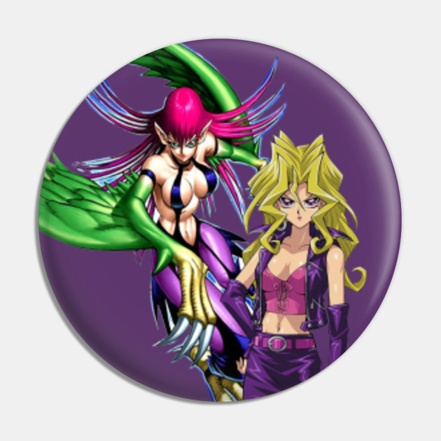 Mai And Harpie Lady Yugioh Pin Teepublic