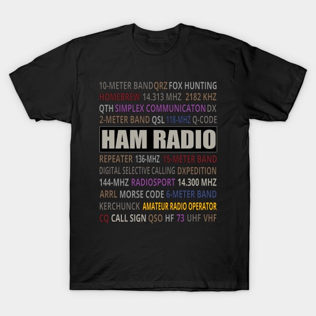 Amateur Radio Call Sign 73 T-Shirt Amateur Radio Call Sign 73 T-Shirt