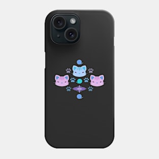 What's Cool with the Kitty Cats in Purple Phone Case