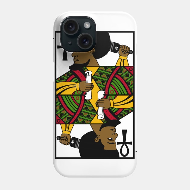 ALKEBULAN - BLACK KING Phone Case by DodgertonSkillhause