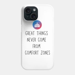 Side Hustle Out of my Comfort Zone Motivation Gift Phone Case