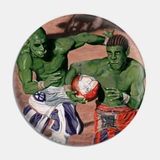 Orc Monsters Fantasy Illustration Pin