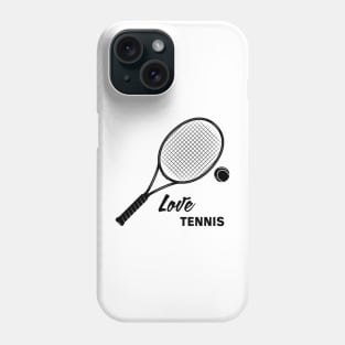 Love Tennis Phone Case