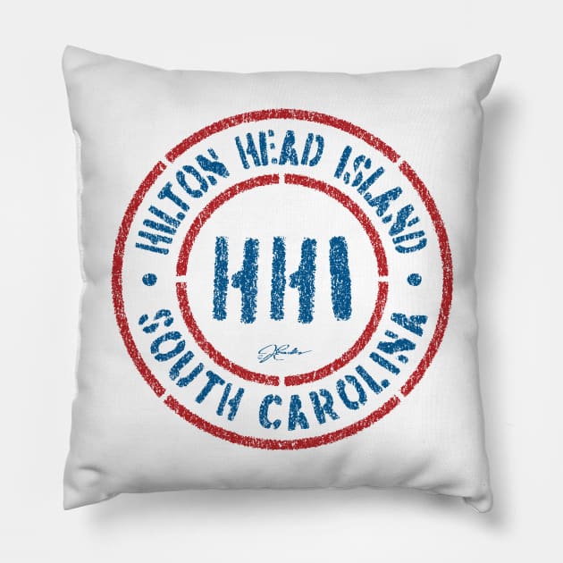 Hilton Head Island, HHI, South Carolina Pillow by jcombs