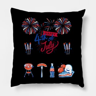 4th of july Pillow