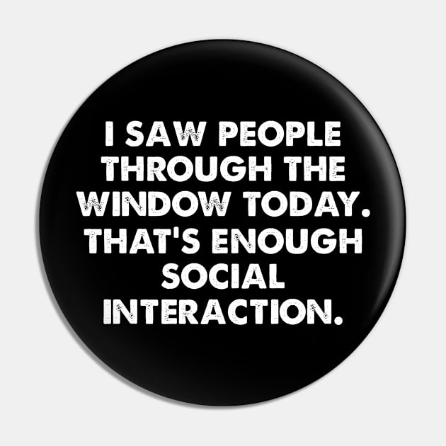 I Saw People Through The Window Today Pin by joneK