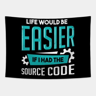 Funny Programming Code Programmer Coder Gift Tapestry