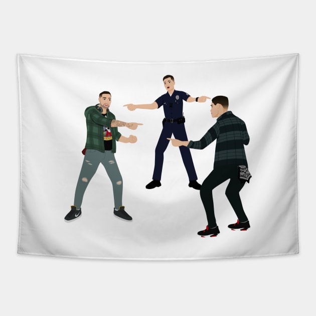 Tim, Dim, & Jake | The Rookie Tapestry by gottalovetherookie