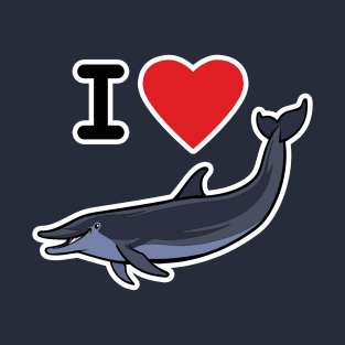 I Love Rough-Toothed Dolphins T-Shirt