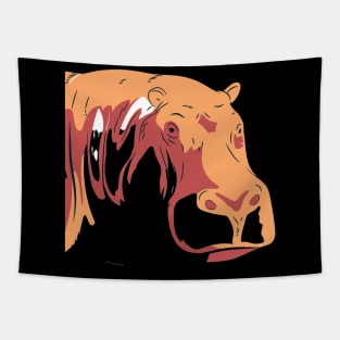 Hippo Africa Design Tapestry