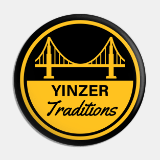 Yinzer Traditions Gold Bridge Patch Pin