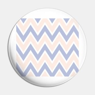 Pastel Pink& Blue Zigzag Pin