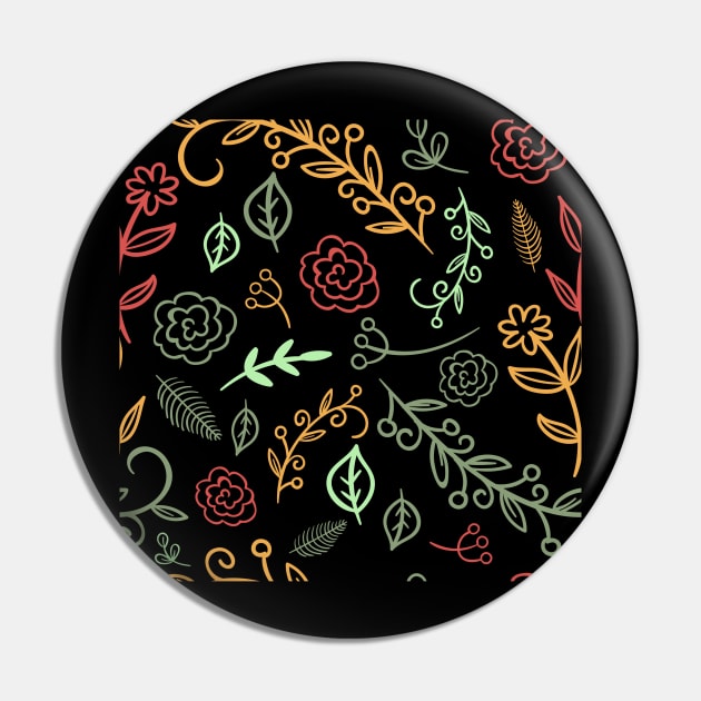 Floral Pin by planetary