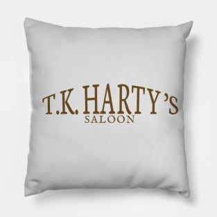 T.K. Harty's Saloon Pillow