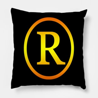 Registered Trademark Symbol Pillow