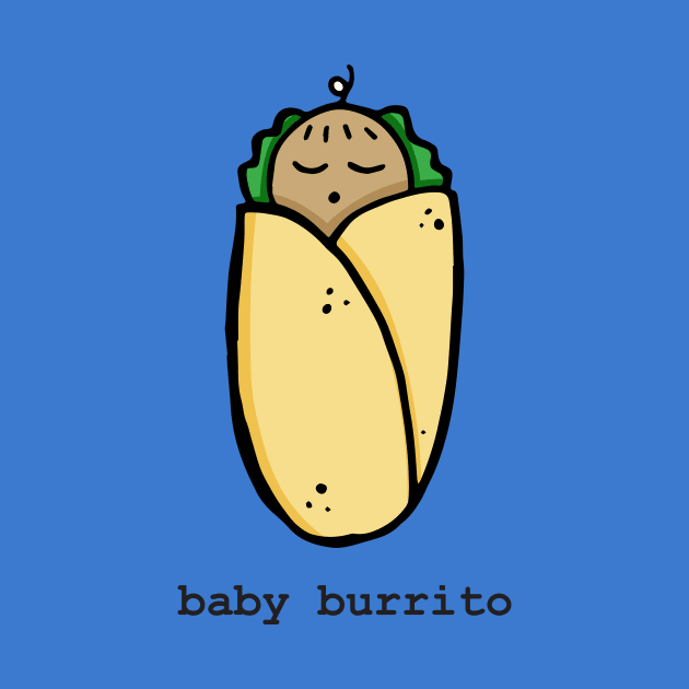 Baby Burrito Medium Skin Tone by RADdoodads