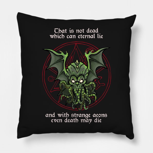 CthulhuThe Old One Pillow by RowdyPop