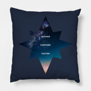 Higher to the star ! Pillow