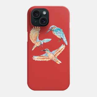 Birds Watercolor Phone Case