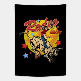 Cowboy Rodeo Tapestry