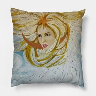 The Princess-Swan from the Russian fairytale Pillow