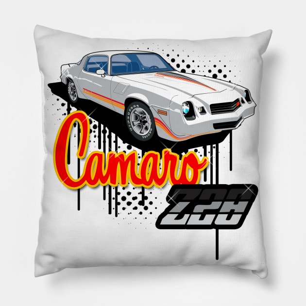 Camaro Z28 Pillow by Limey_57