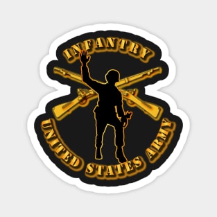 Army - Infantry - Follow Me Magnet