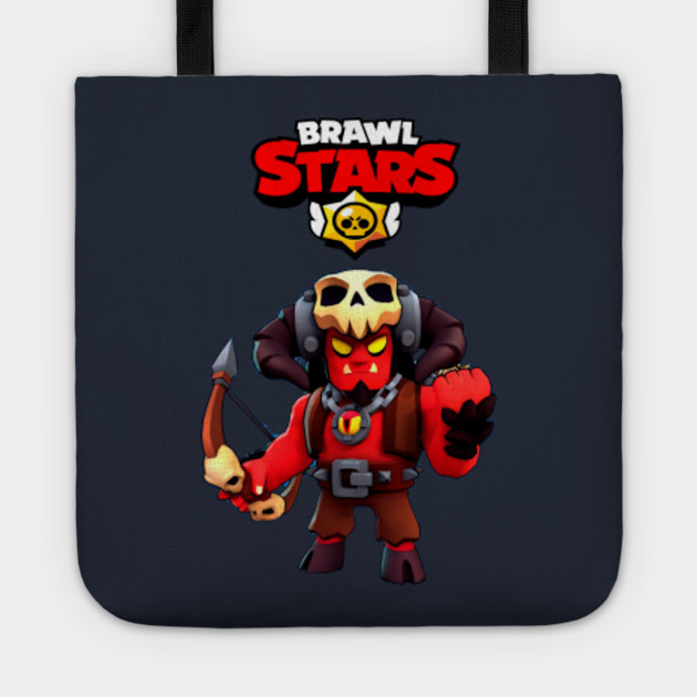 Demon Bo Design Brawl Stars Videogames Bolsa De Tela Teepublic Mx - blosa de brawl stars