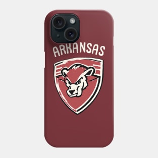 Vintage Arkansas Football Team Player Summer Camp Arkansas Spring Game Day Phone Case