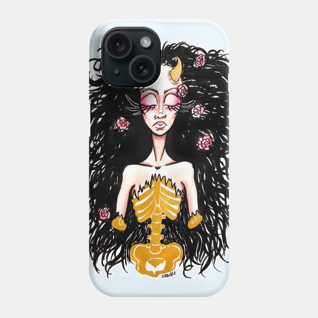 Sweet Repose Phone Case by Jan Grackle