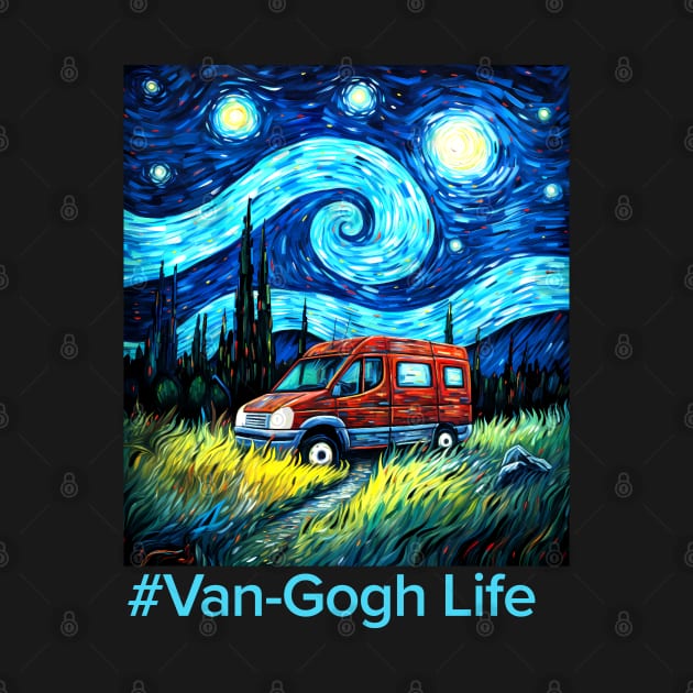 Van-Gogh Meets Van Camping Life #Van-Gogh Life Funny by VogueTime