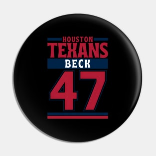 Houston Texans Beck 47 Edition 3 Pin