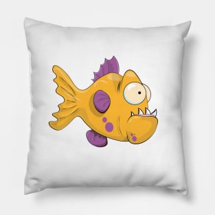 piranha Fish Pillow