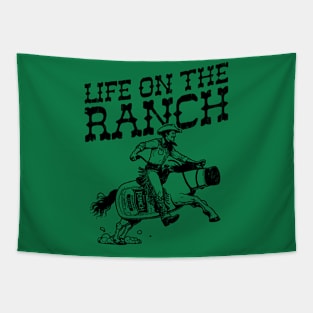 Life On The Ranch Tapestry