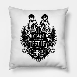 I Can Testify of Christ with Kiddos Pillow
