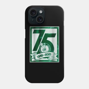 75th boston celtics  1946-2021 Phone Case