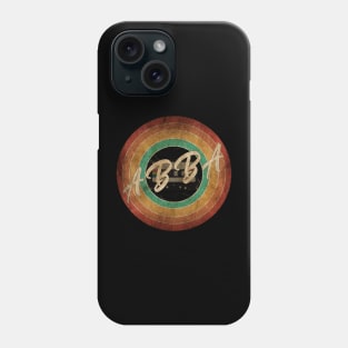 ABBA Vintage Circle Art Phone Case